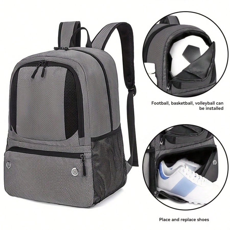 Sports Equipment Basketball - Soccer Bag Backpack, Basketball School Bag