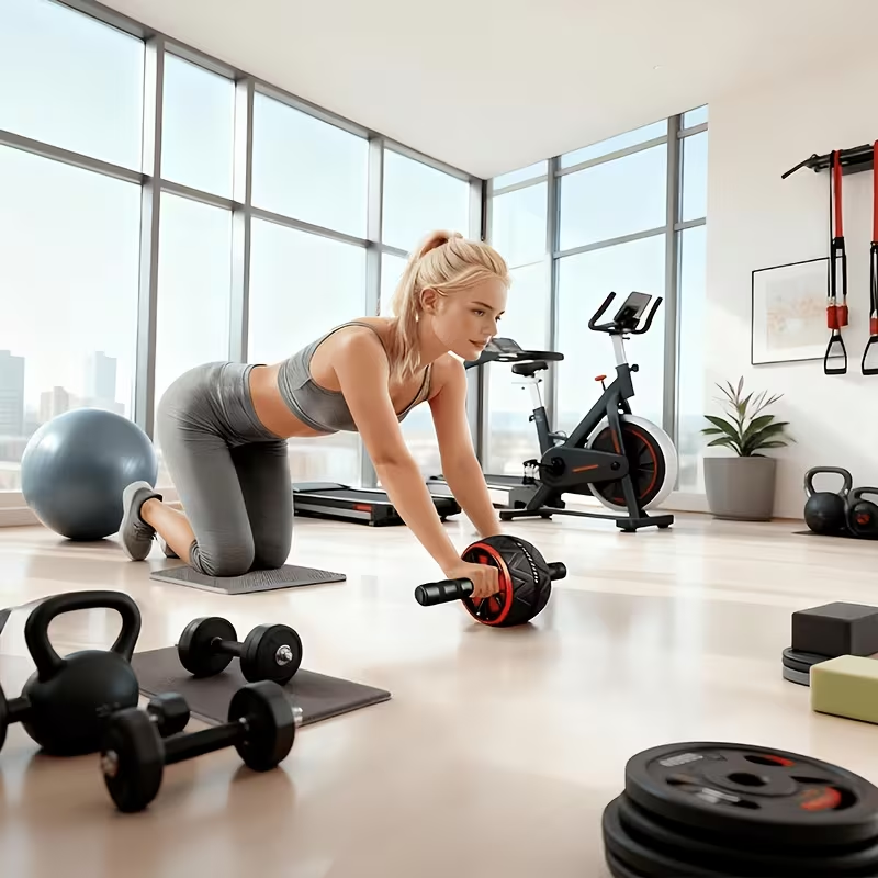 Ab Roller Wheel and Knee Mat,  - Sports Equipment Nearby review and price