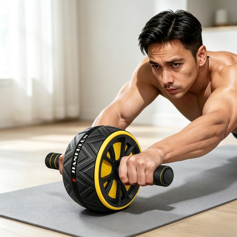 Non‑Slip Grip Ab Roller Wheel, - Sports Equipment Nearby review and price