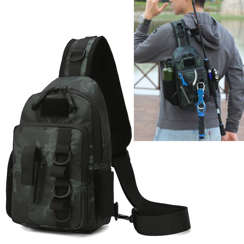 Tactical Fishing Chest Bag wit - Sports Equipment Cabinet review and price