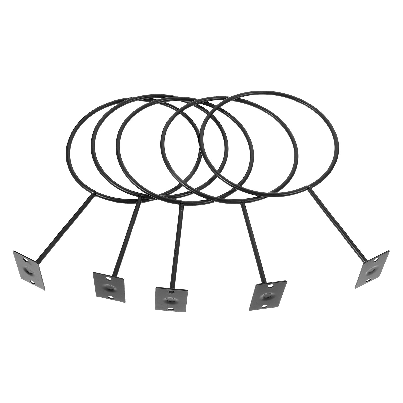 5Pcs Heavy Duty Iron Ball Rack - Sports Equipment Basketball review and price
