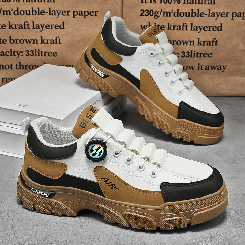Brand Men Sneakers Leather Pla - Sports Equipment Brands review and price