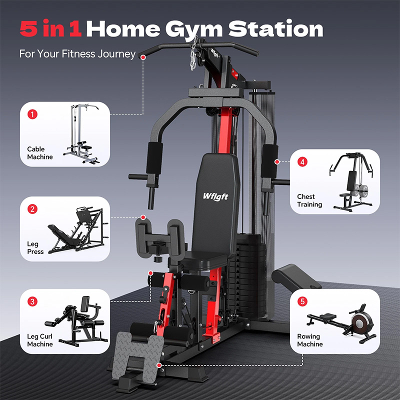Pooboo Home Gym Workout Equipm - Sports Equipment Nearby review and price