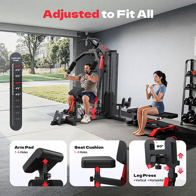 Pooboo Home Gym Workout Equipm - Sports Equipment Nearby review and price