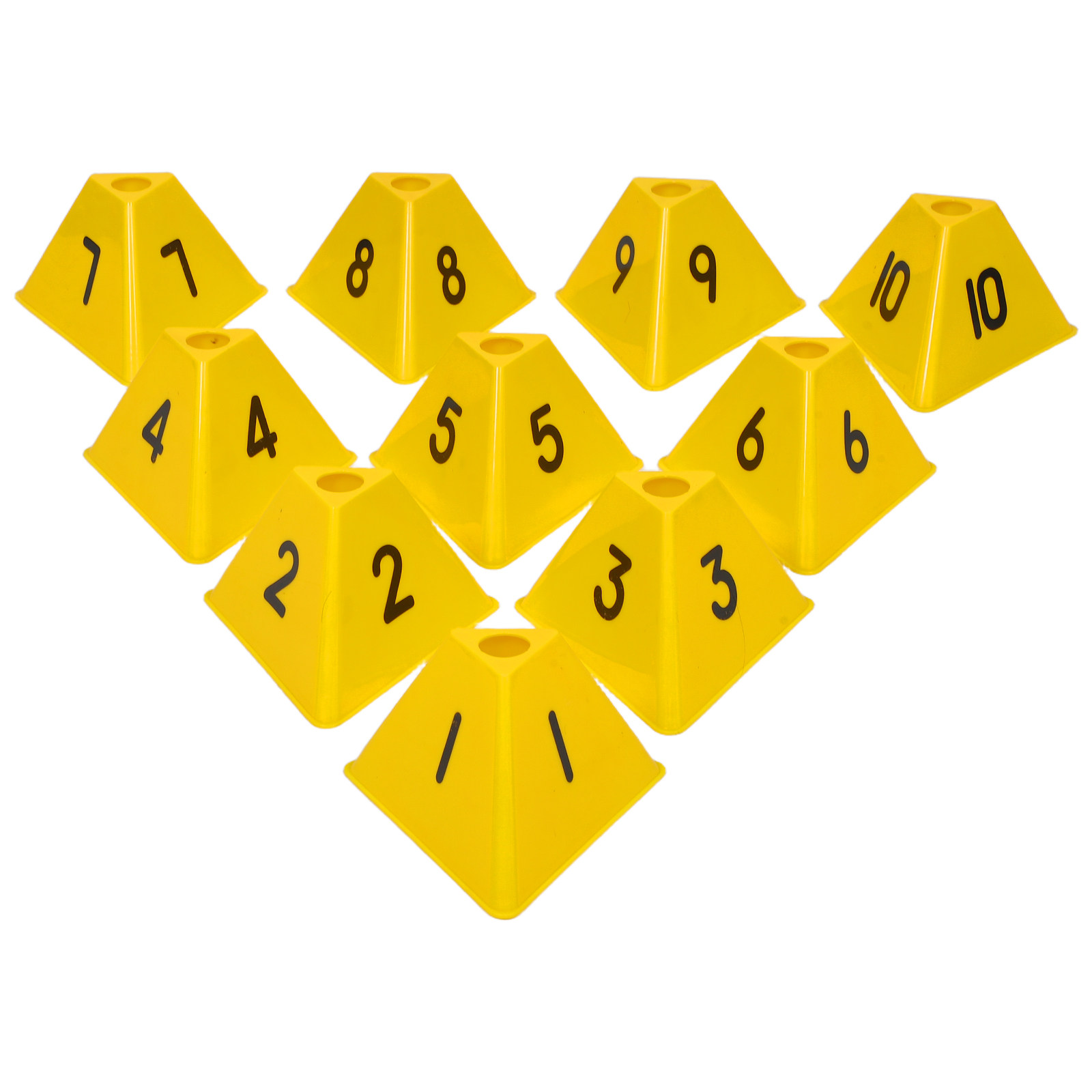 10Pcs Football Training Marker - Sports Equipment Basketball review and price