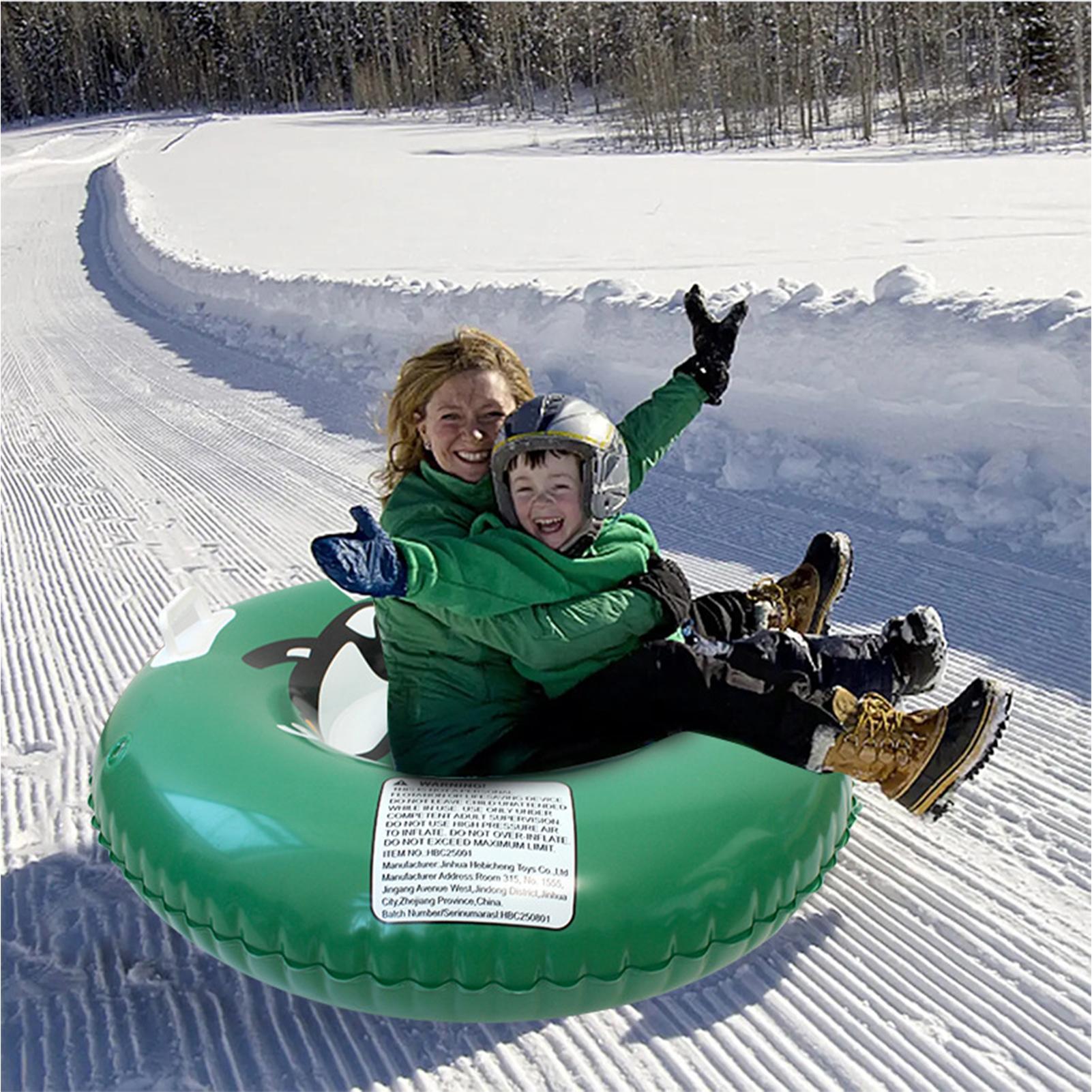 Inflatable Snow Tube, Thickene - Sports Equipment Kids review and price