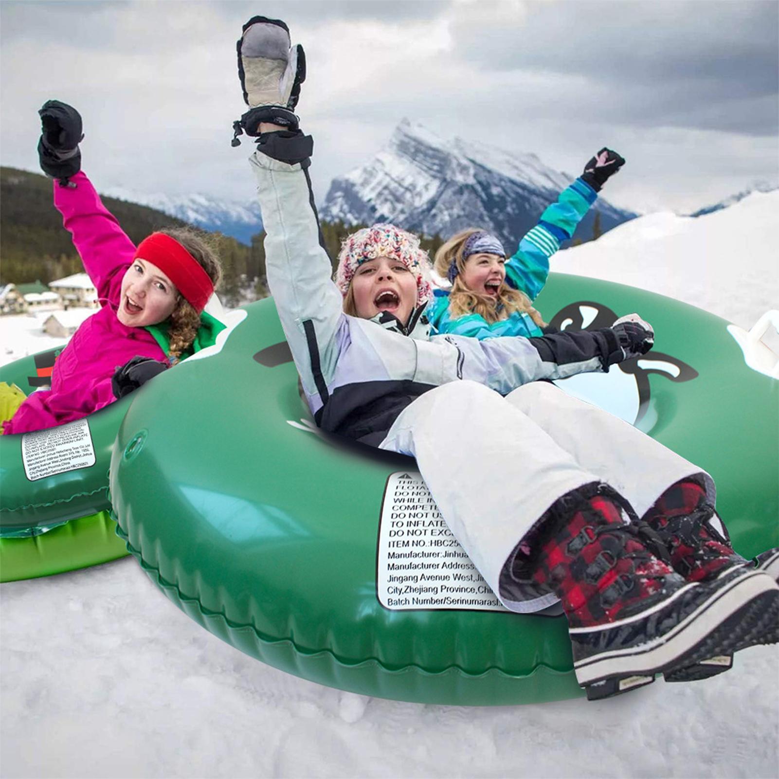 Inflatable Snow Tube, Thickene - Sports Equipment Kids review and price