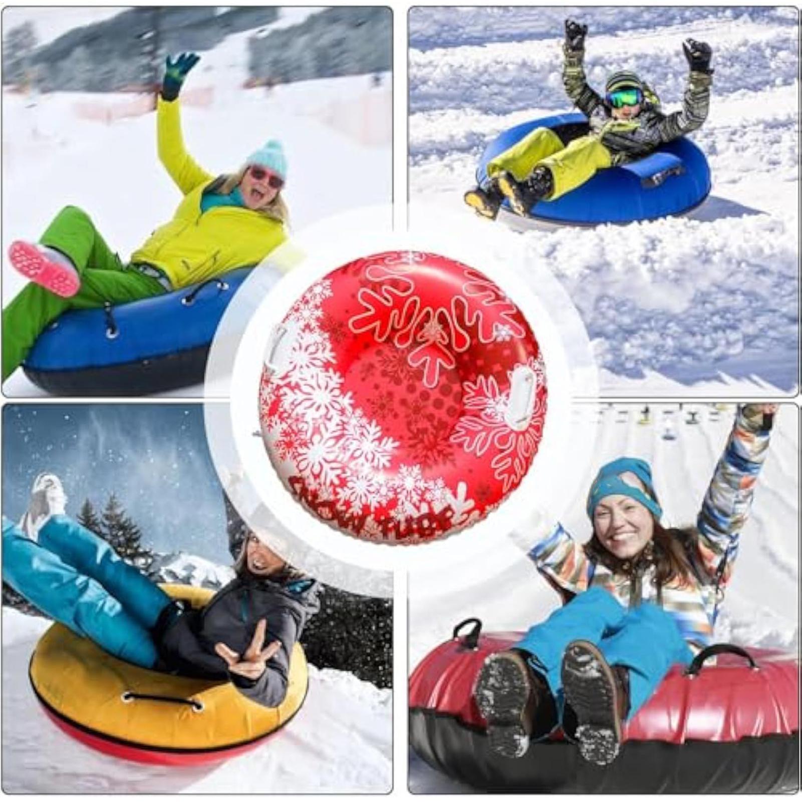 Inflatable Snow Tube, Thickene - Sports Equipment Kids review and price